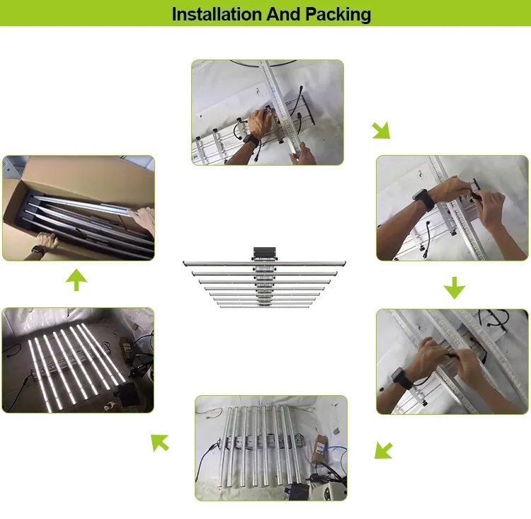 WiFi Dimmable High Power 800W 1000 Watt Full Spectrum LED Grow Lamps for Medical Plants
